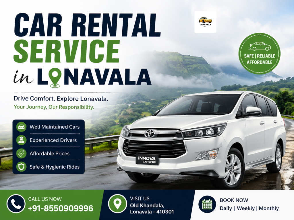 Car Rental Service in Lonavala