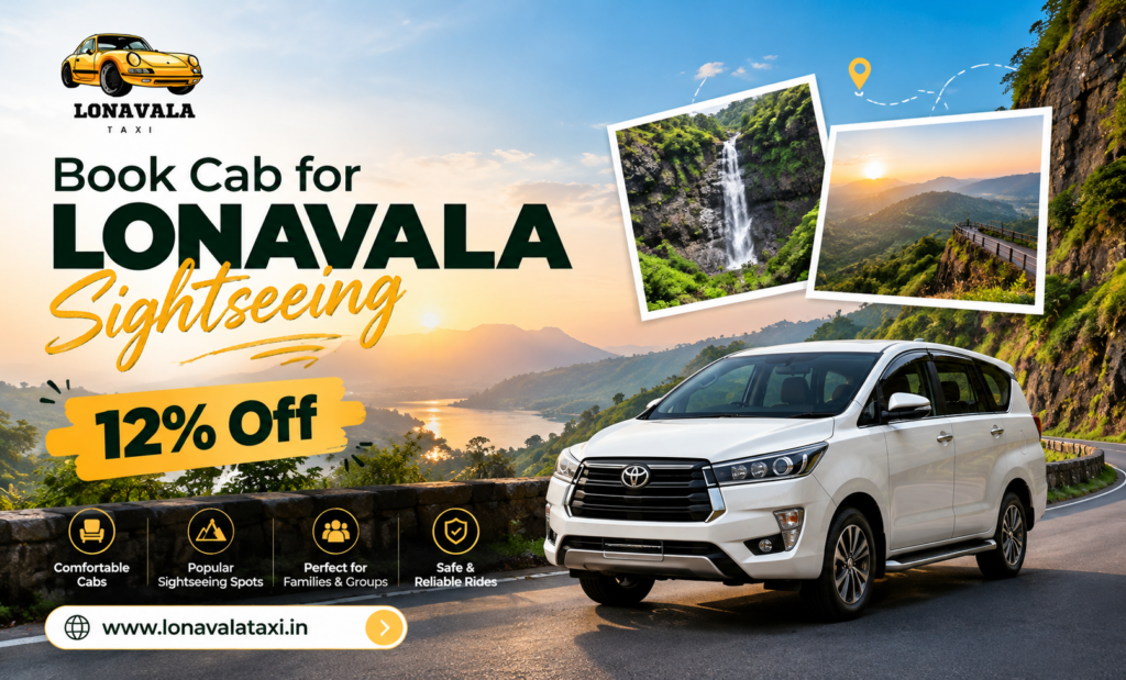 book cab for lonavala sightseeing