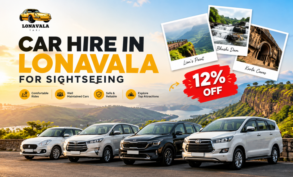 car hire in lonavala for sightseeing