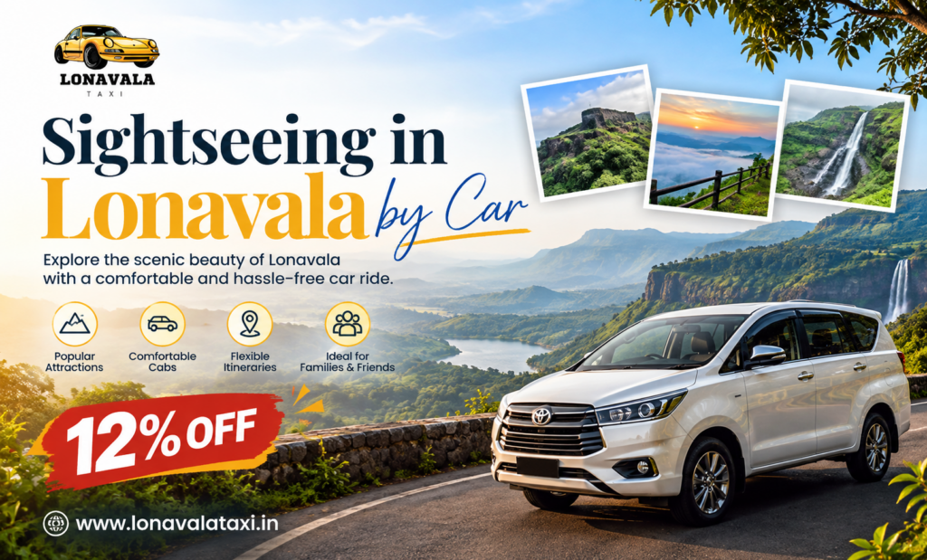 sightseeing in lonavala by car